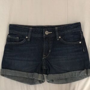 Girls navy blue H&M shorts